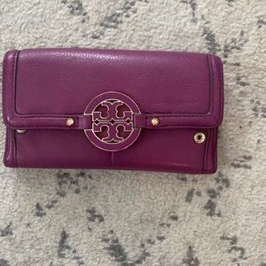 Tory Burch purple Wallet